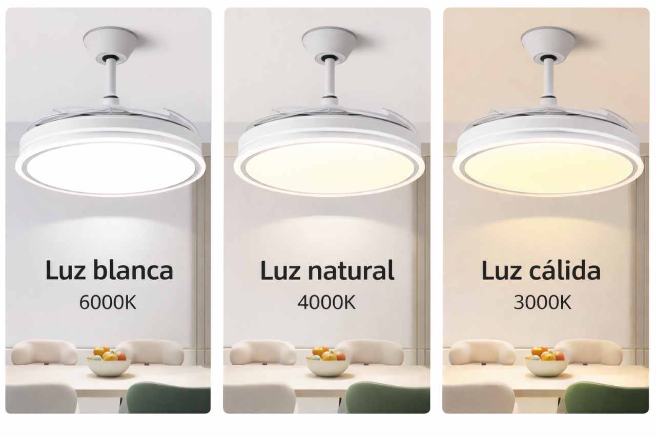 VENTILADOR DE TECHO LED