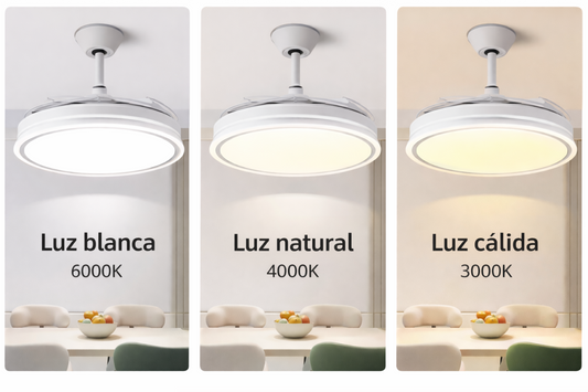 VENTILADOR DE TECHO LED