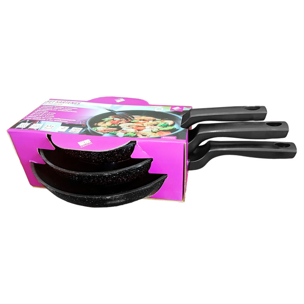 SET DE 3 SARTENES