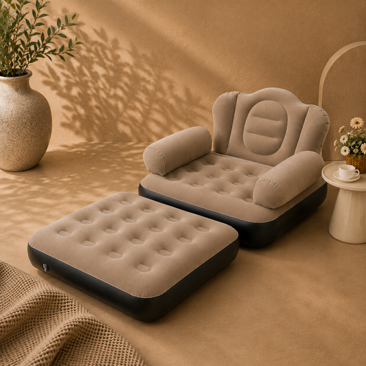 SOFÁ CAMA HINCHABLE PORTÁTIL