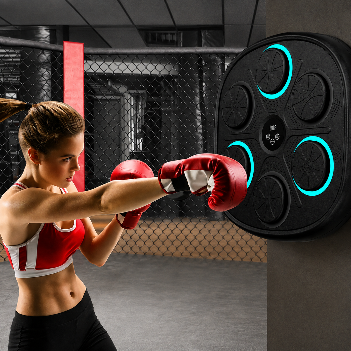 MÁQUINA DE BOXEO MUSICAL