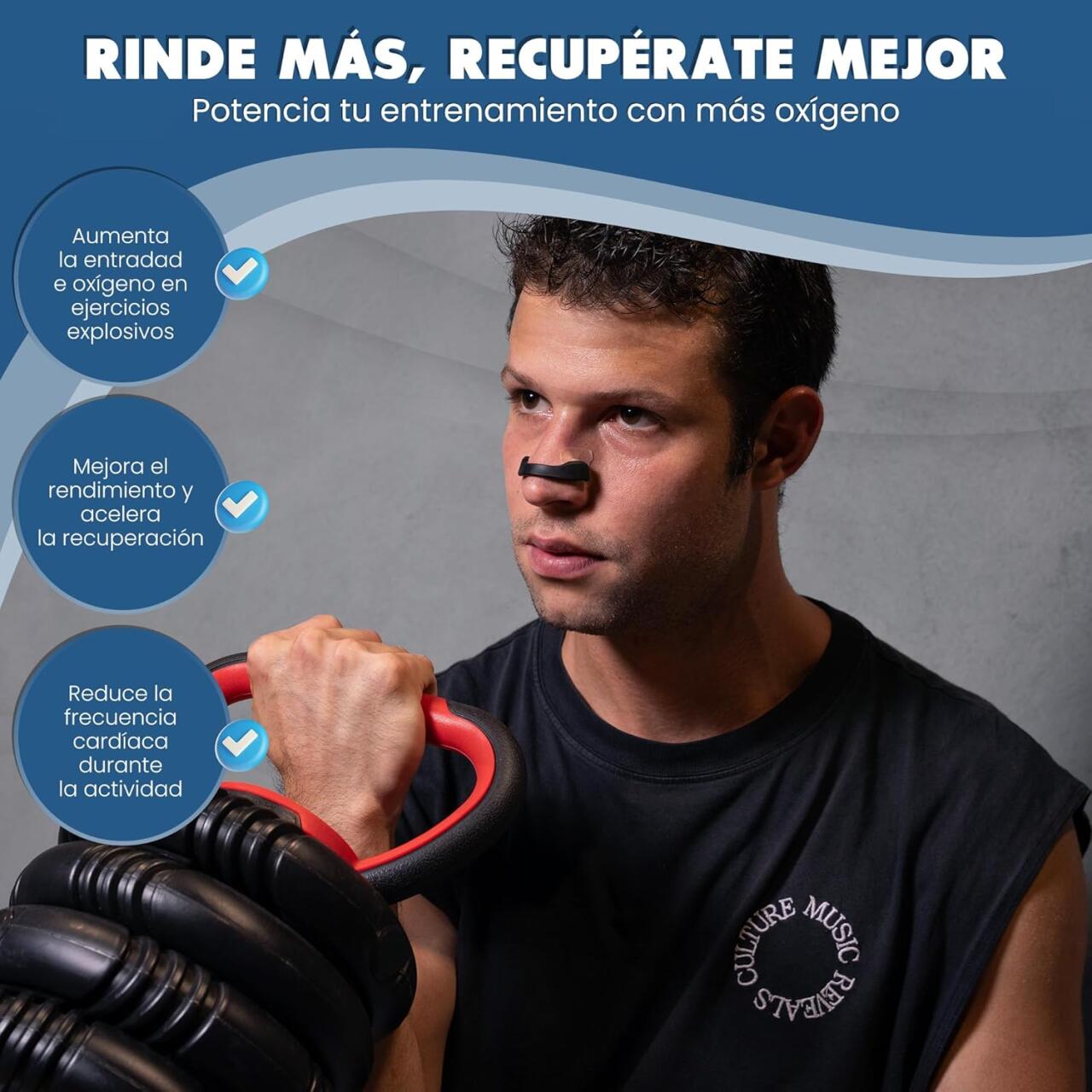 TIRAS NASALES MAGNETICAS PARA DEPORTE O DORMIR